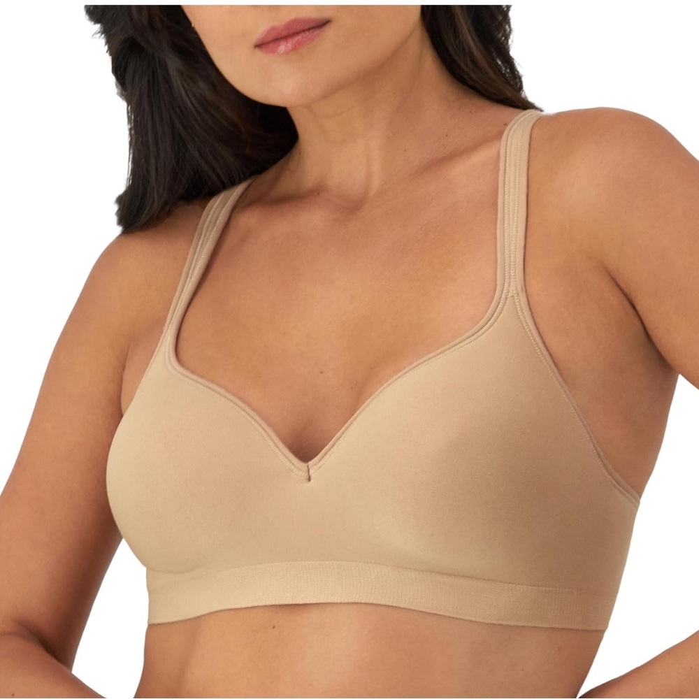 NWOT Bali Comfort Revolution Wire Free Bra Nude 36DD